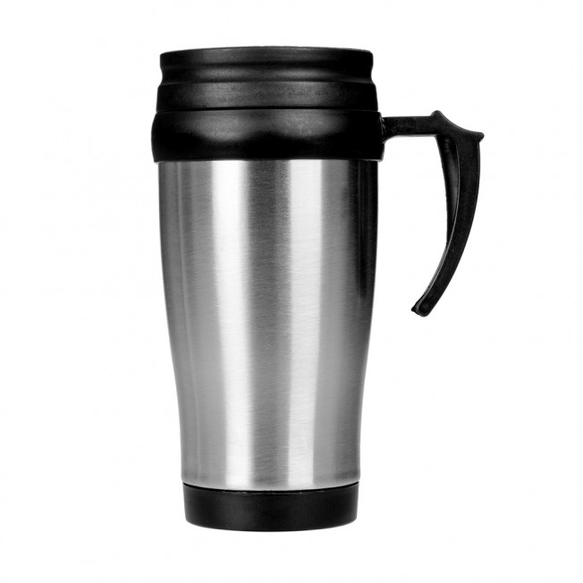 Caneca Inox 400ml com Tampa