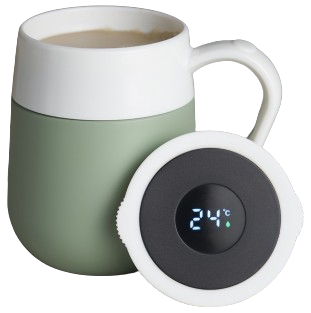 Caneca Térmica Inox 500ml com Display LED