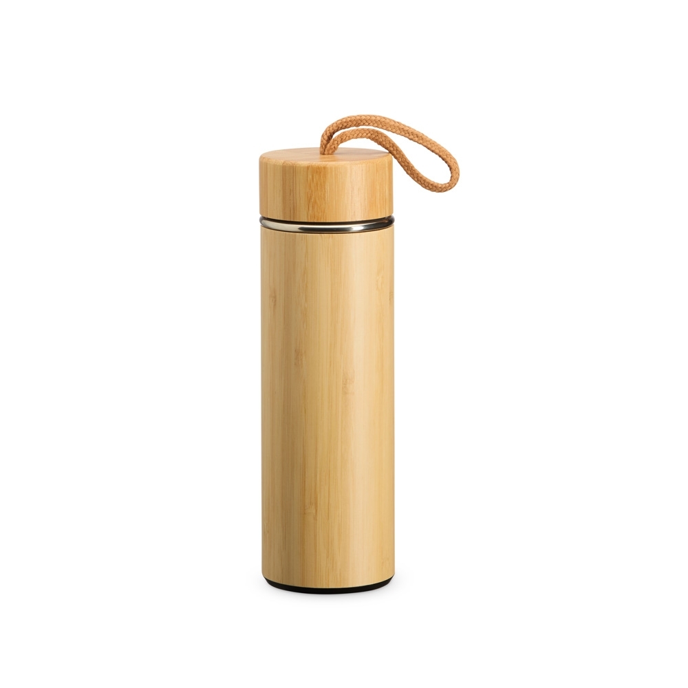 Garrafa Térmica Bambu 400ml