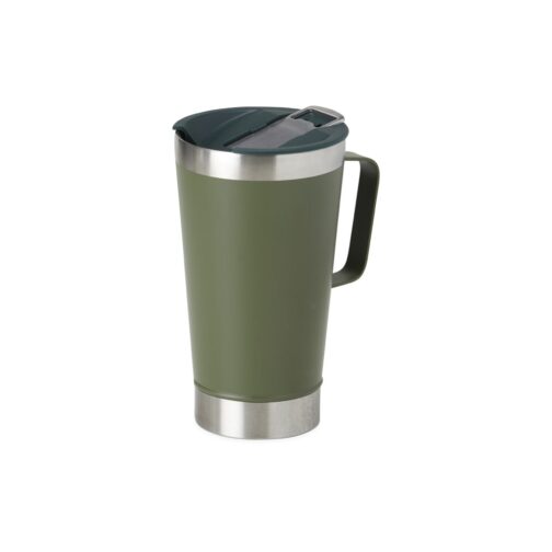 509 - Caneca Térmica Inox com Abridor 500ml