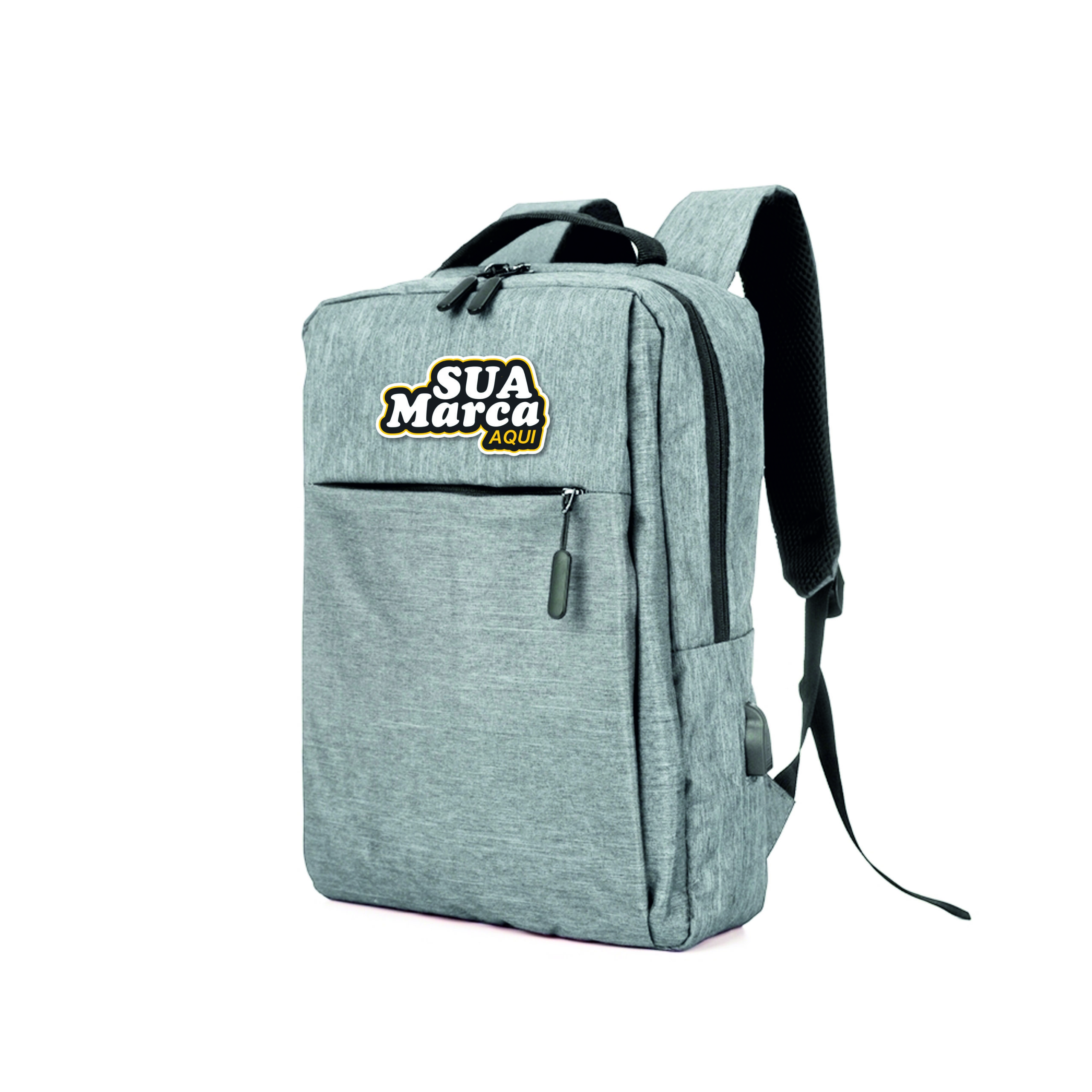 601 - Mochila de Nylon USB 21L - Imagem 14
