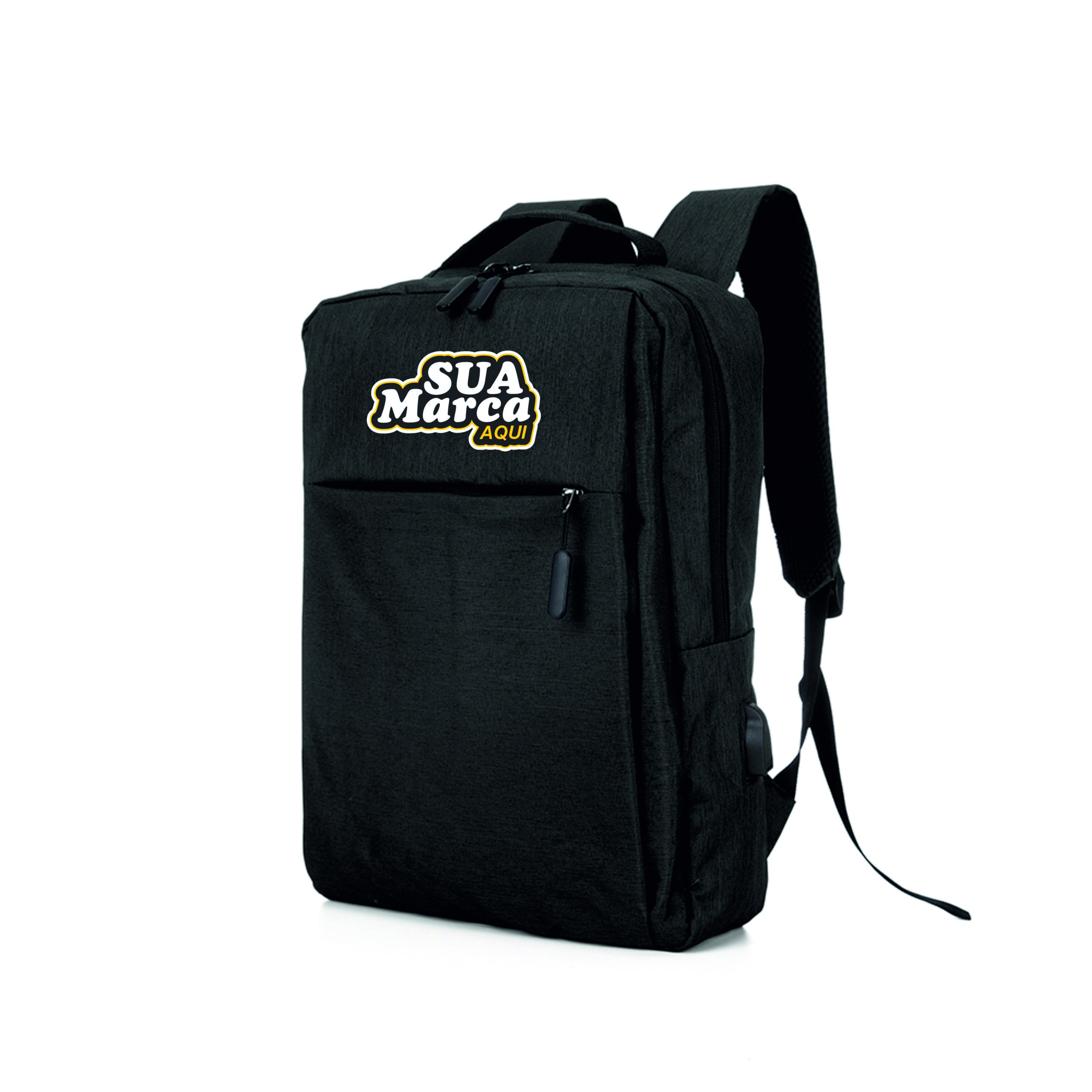 601 - Mochila de Nylon USB 21L - Imagem 12